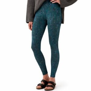 Pact Purefit Organic Cotton Everyday Leggings | Green Print | Size M
